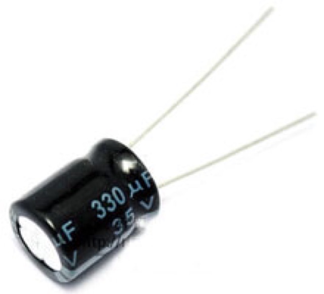 c-capacitor-330uf-เลือกโวลต์-v-ได้-ตัวเก็บประจุ-อิเล็กโทรไลต์-คาปาซิเตอร์