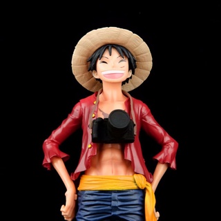 โมเดล ของเล่น วันพีช ลูฟี่ Luffy เปลี่ยนหน้าได้ 3อย่างOne Piece โมเดลของขวัญของเล่นทำมือ ตกแต่งโต๊ะ