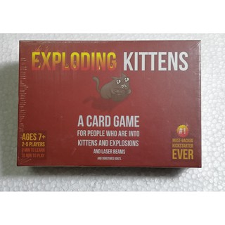 Game EXPLODING KITTENS เกมส์แมวระเบิด