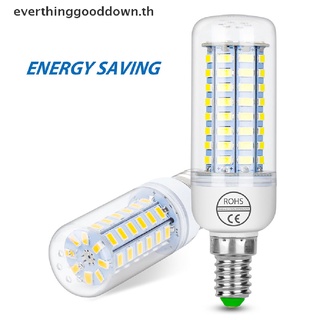 Ever E27/E14 หลอดไฟ LED 220V ไอซี หลอดไฟข้าวโพด สีขาวเย็น