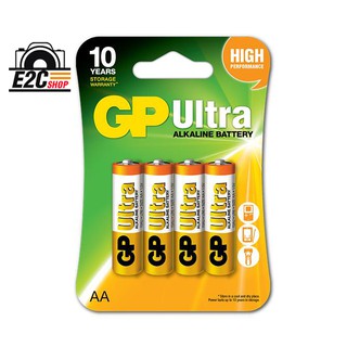 GP ALKALINE ULTRA AA 1.5V แพค4