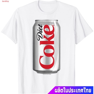 terdiny เสื้อยืดผู้ชายและผู้หญิง Coca-Cola Diet Coke Can Graphic T-Shirt Mens Womens T-shirts