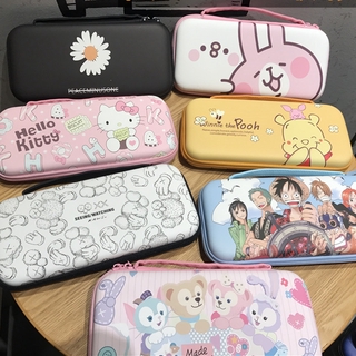 Nintendo Switch กระเป๋าใส่สำหรับ Nintendo Switch &amp; Switch Lite, Hello kitty &amp;esame street case กระเป๋ากันน้ำ EVA