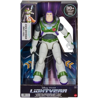 Disney Pixar Lightyear Laser Blade Buzz Lightyear แอคชั่นฟิเกอร์ บัซไลท์เยียร์พร้อมดาบเลเซอร์ มีเสียงมีไฟ ขนาด 11.5 นิ้ว