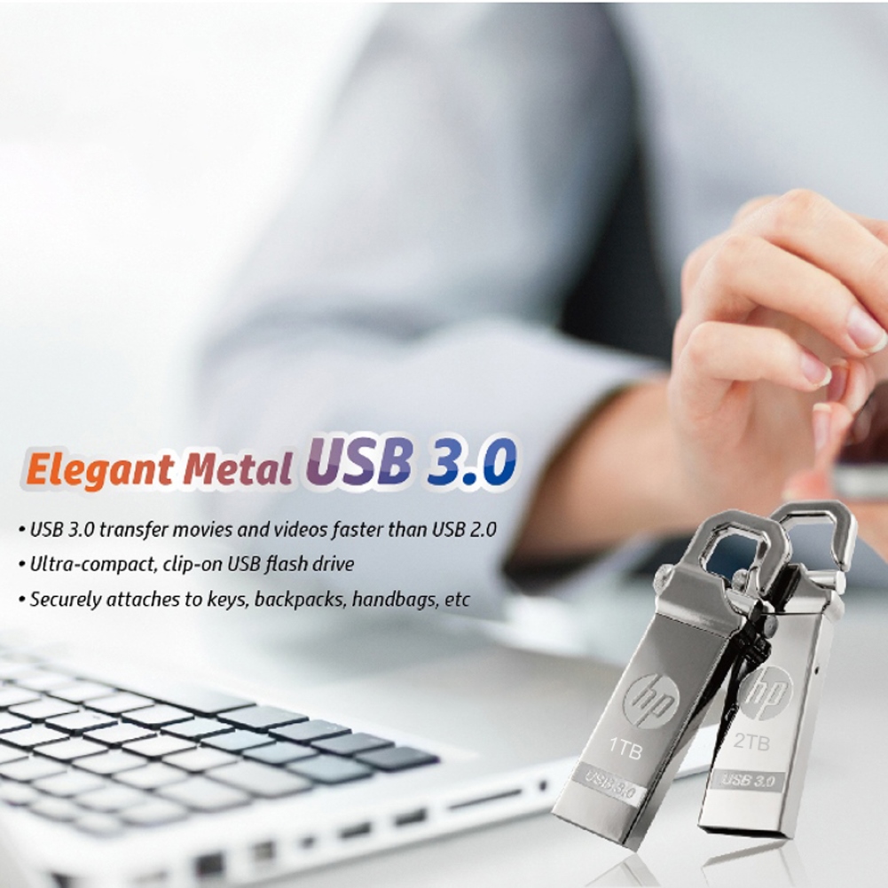 ภาพสินค้าแฟลชไดรฟ์ USB 3.0 2TB ความเร็วสูง ขนาดเล็ก แบบพกพา สําหรับ HP USB3.0​​ แฟลชไดรฟ์ USB 2TB โลหะ กันน้ํา สําหรับรถยนต์ จากร้าน weixuan88.th บน Shopee ภาพที่ 5