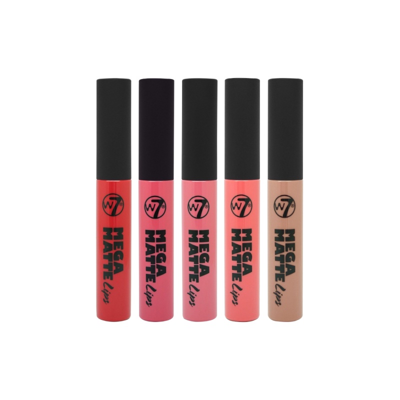 ภาพหน้าปกสินค้าW7 Mega Matte Lips (ลิปครีมเนื้อแมตต์)