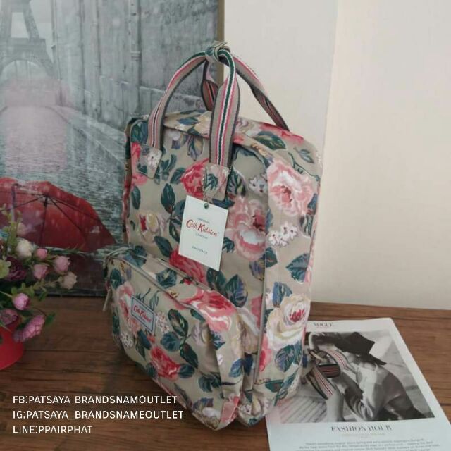cath-kidston-backpack-bag-แท้-กระเป๋าเป้-สไตล์วินเทจสุดฮิตตตต