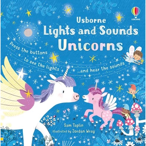 หนังสือนิทานภาษาอังกฤษ-lights-and-sounds-unicorns-sound-and-light-books