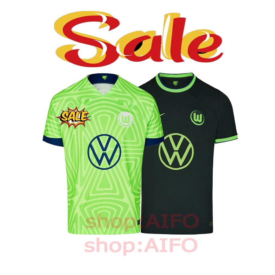 เสื้อกีฬาแขนสั้น-ลายทีมชาติฟุตบอล-vfl-wolfsburg-jersey-22-23-ชุดเหย้า-คุณภาพสูง-สําหรับผู้ชาย