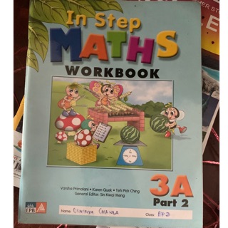 In step maths workbook 3A part 2 ป3