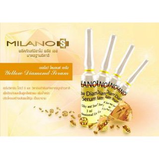 มิลาโน พลัส เอส เยลโลว์ ไดมอนด์ เซรั่ม 1 หลอด Alfaparf Milano Plus S Yellow Diamond Serum 780