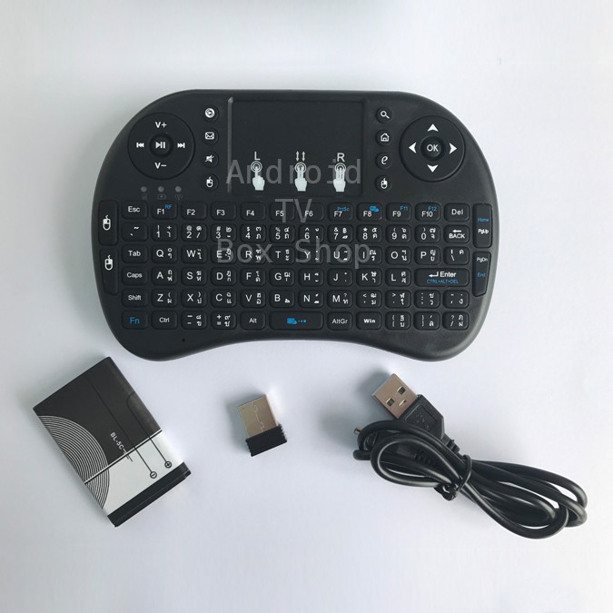 แป้นพิมพ์-ไร้สาย-ไทย-อังกฤษ-mini-keyboard-wireless-and-mouse-ใช้งานง่าย-แค่ปลายนิ้วสัมผัส-touchpad