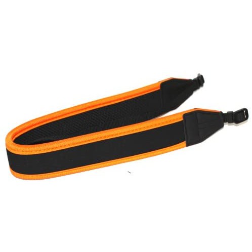 camera-neck-strap-for-sony-orange-โลโก้ดำ