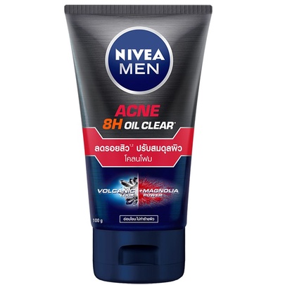 tha-shop-100-ก-x2-nivea-men-acne-oil-clear-นีเวีย-เมน-แอคเน่-ออยล์-เคลียร์-มัด-โฟม-โฟมล้างหน้า-โฟมทำความสะอาดใบหน้า