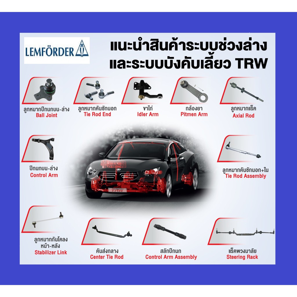 บู๊ชปีกนก-บูชปีกนกล่าง-ซ้าย-ขวา-bmw-e30-lemforder-ราคาขายเป็นคู่-1คู่มี2ชิ้น