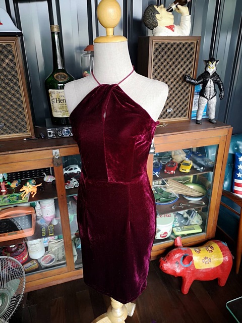 dressผูกคอ-dress-5-ส่วน