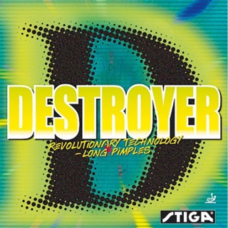 ภาพขนาดย่อของสินค้ายางปิงปอง Stiga Destroyer เม็ดยาว