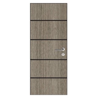 [ส่งฟรีทั่วไทย] ประตูแถมวงกบ UPVC DOOR AZLE PUN09 80X200CM TEXES OAK 80x200 ซม. สี TExES OAK ประตูบานเปิด ประตูและวงกบ