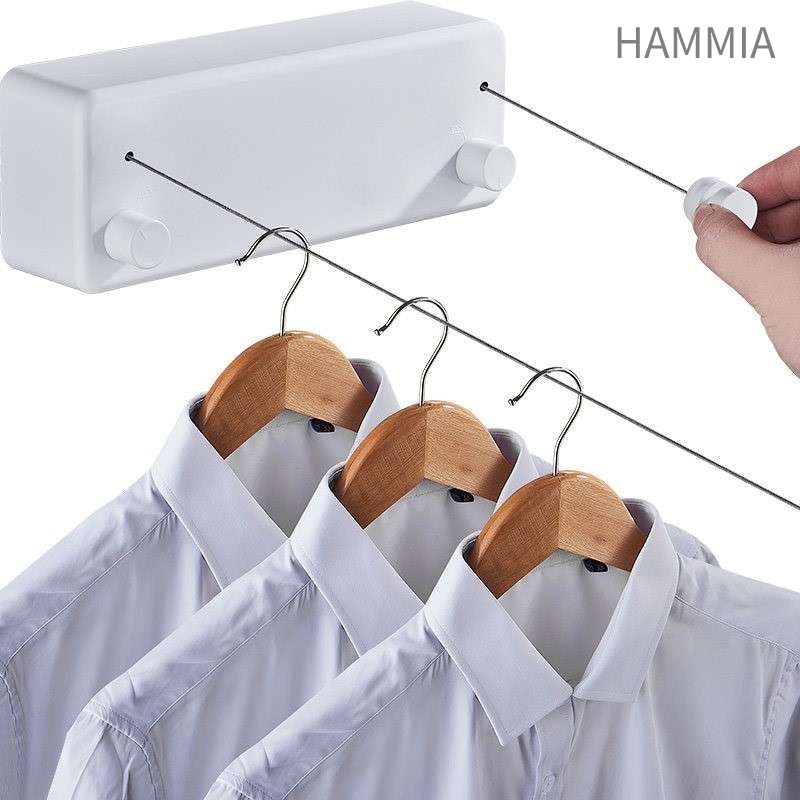 hammia-ราวตากผ้า-แบบลวดสเตนเลส-ยืดหดได้-ขนาด-4-เมตร-สําหรับห้องน้ำ-ห้องนั่งเล่น