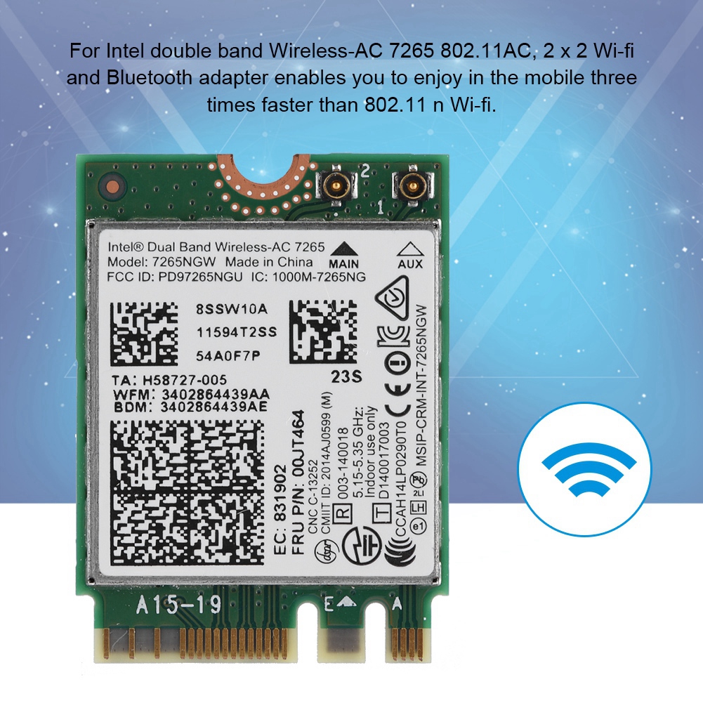 คุณภาพดี-intel-dual-band-ac-7265-dual-band-การ์ดเครือข่าย-bt