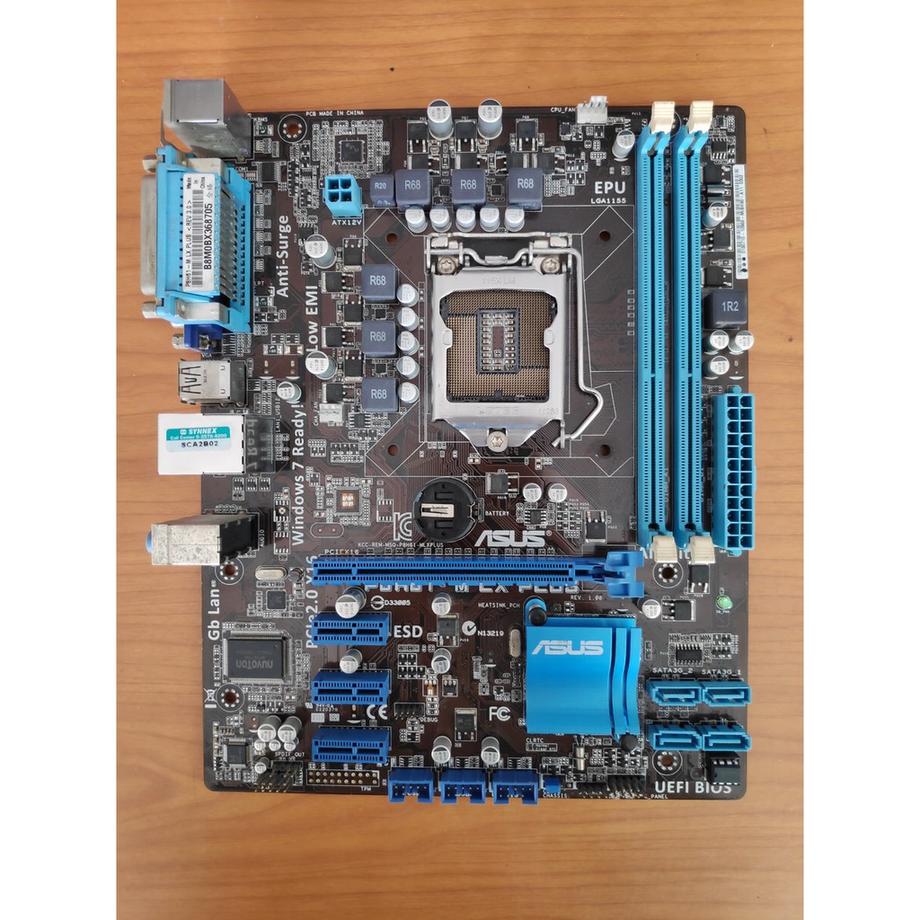 MAINBOARD (เมนบอร์ด) 1155 ASUS P8H61-M LX PLUS มือสอง | Shopee Thailand