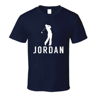 เสื้อผ้าผชเสื้อยืดคอกลม แขนสั้น พิมพ์ลายนักกอล์ฟ jordan speith air jordan pga ทรงหลวม สําหรับผู้ชายS-5XL