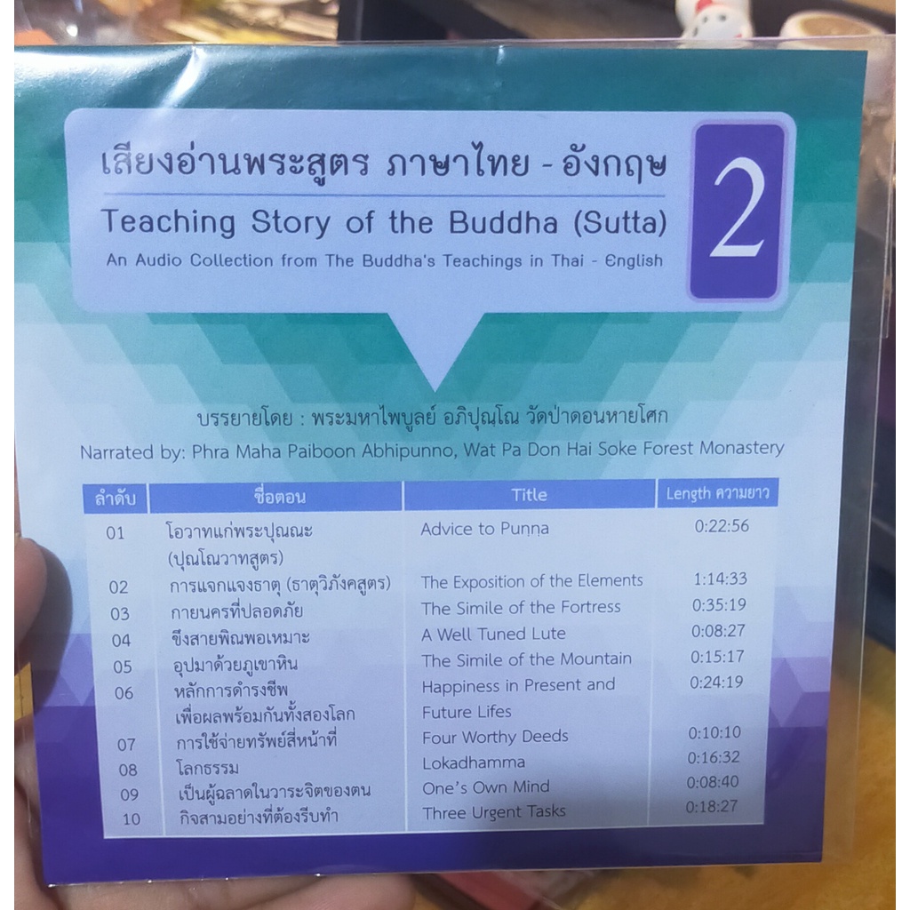 cd-ธรรมะ-เสียงอ่านพระสูตร-ภาษาไทย-อังกฤษ