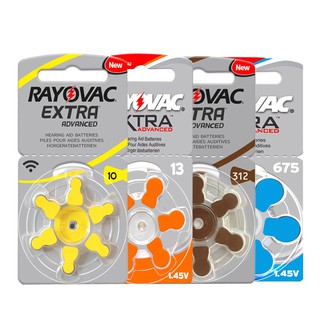 ภาพหน้าปกสินค้าRayovac Extra Advance แบตเตอรี่เครื่องช่วยฟัง A10 A312 A13 A675 - แผง 6 ก้อน ที่เกี่ยวข้อง