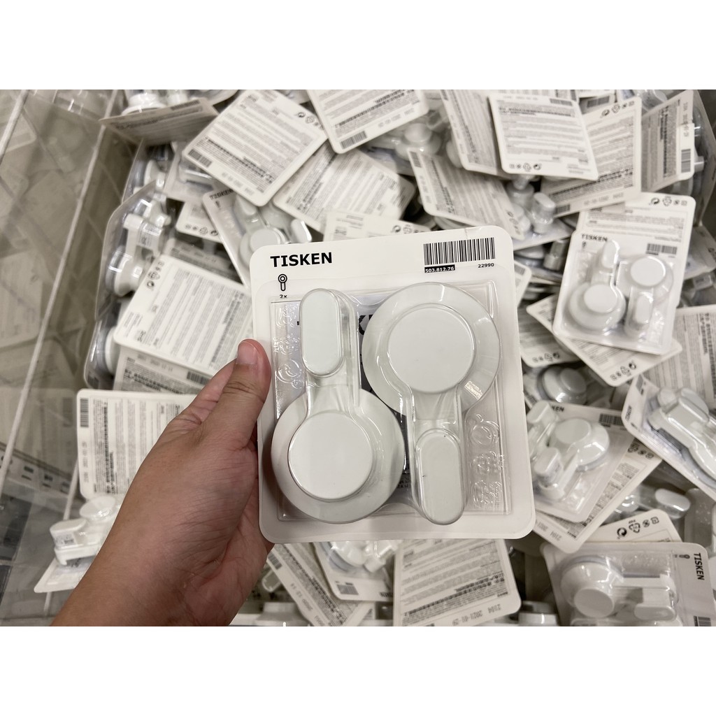 ikea-อีเกีย-tisken-ทิสเก็น-ตัวดูดติดผนัง