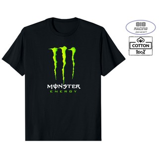 New👕เสื้อยืด RACING เสื้อซิ่ง [COTTON 100%] [MONSTER]