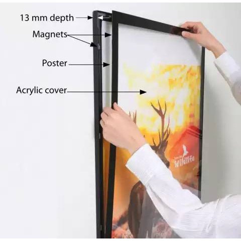 magnetic-slim-light-box-กล่องไฟ-led-แบบแถบแม่เหล็ก-ขนาด-a3-30x40ซม-a3