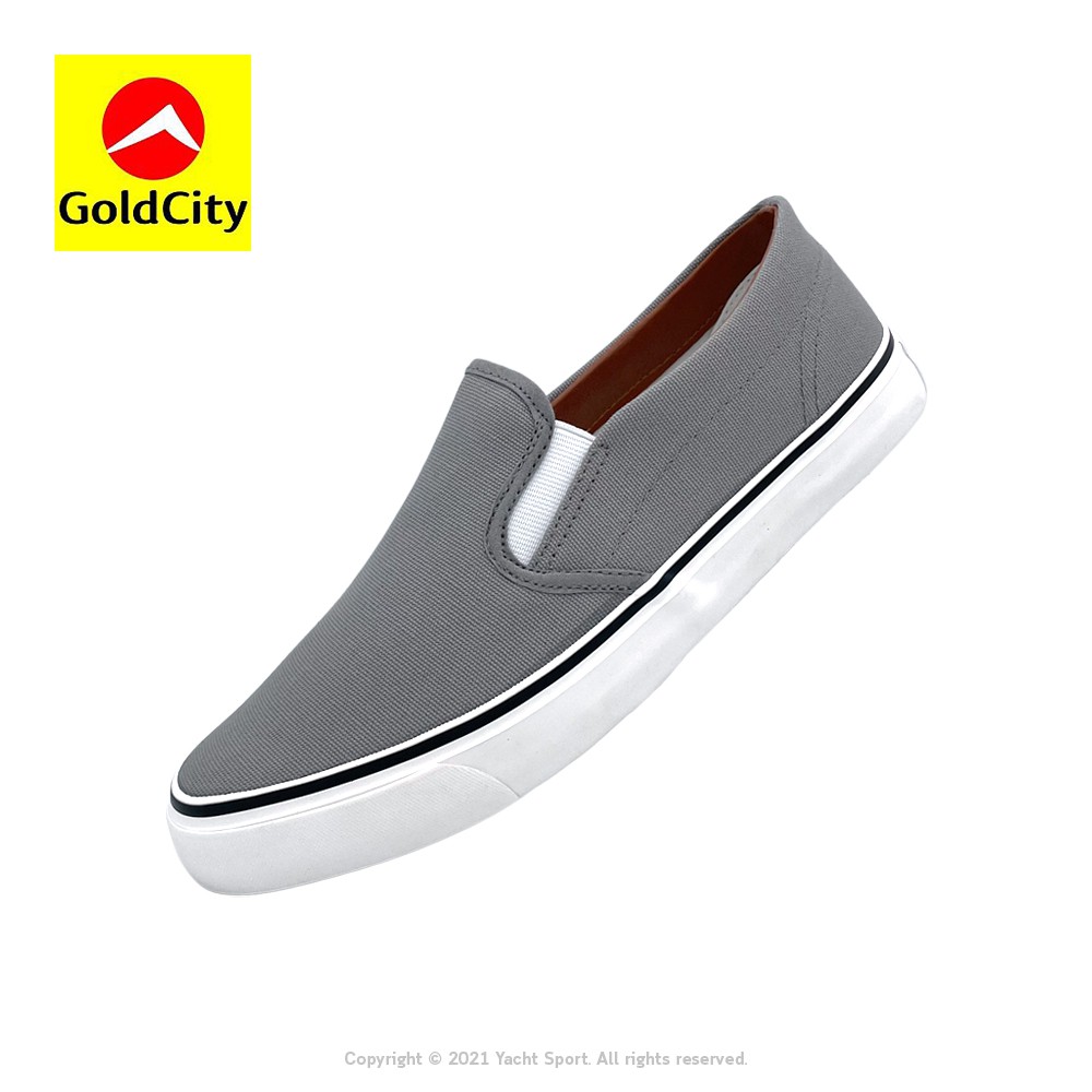 ภาพหน้าปกสินค้ารองเท้าสลิปออน Gold City รหัส NS011 สีเทา