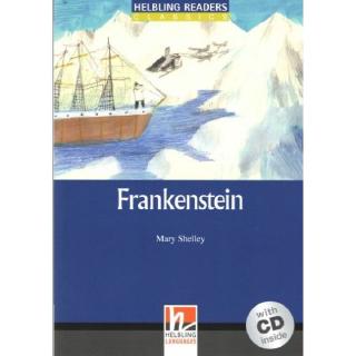 DKTODAY หนังสือ HELBLING READER BLUE 5:FRANKENSTEIN+CD