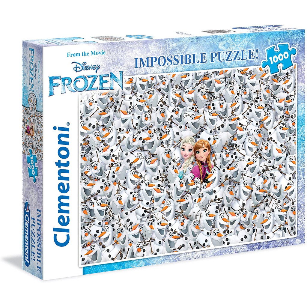 จิ๊กซอว์ Clementoni - Impossible Puzzle Disney Frozen 1000 piece (ของ ...