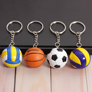 สินค้า Hhdz พวงกุญแจแฟชั่นรูปบาสเก็ตบอลฟุตบอลวอลเลย์บอล