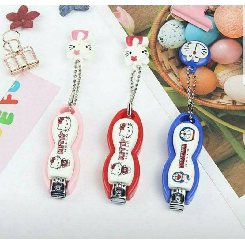 กรรไกรตัดเล็บลายคิตตี้-โดเรมอน-kitty-doraemon