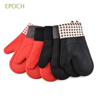 Epoch ถุงมือซิลิโคนทนความร้อนสําหรับทําอาหารเตาอบเบเกอรี่ 1 ชิ้น