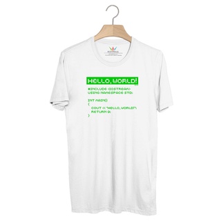 BP293 เสื้อยืด HELLO, WORLD! : ภาษา C++