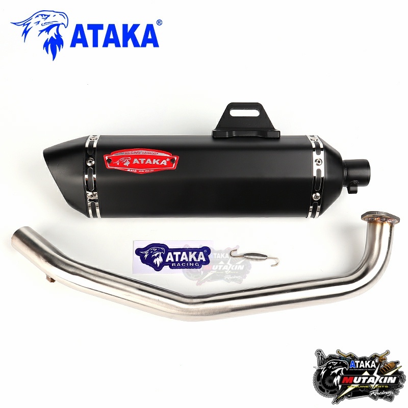 ข้ออ่อนท่อไอเสีย ATAKA racing ท่อ ท่อผ่าดัง NMAX CLICK110/125/150 AEROX ...