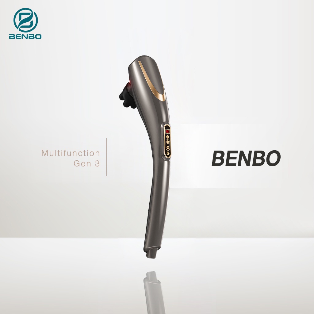 benbo-เครื่องนวดคอนวดบาร์มัลติฟังก์ชั่นวดทั่วร่างกายค้อนไร้สายมือถือไฟฟ้านวดคอไหล่-15-ปรับแรง-ไร้สายสะดวก-ความถี่สูง