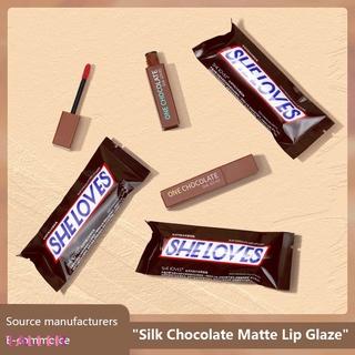 ภาพหน้าปกสินค้าลิปสติกSHELOVES Chocolate Lipstick ลิปสติก ช็อคโกแลต 8สี เนื้อเเมท น่ารัก เซ็ตลิป กันน้ำ ติดทนนาน เนื้อแมทแบบให้ความชุ่มชื้น ลิ TALLER ที่เกี่ยวข้อง