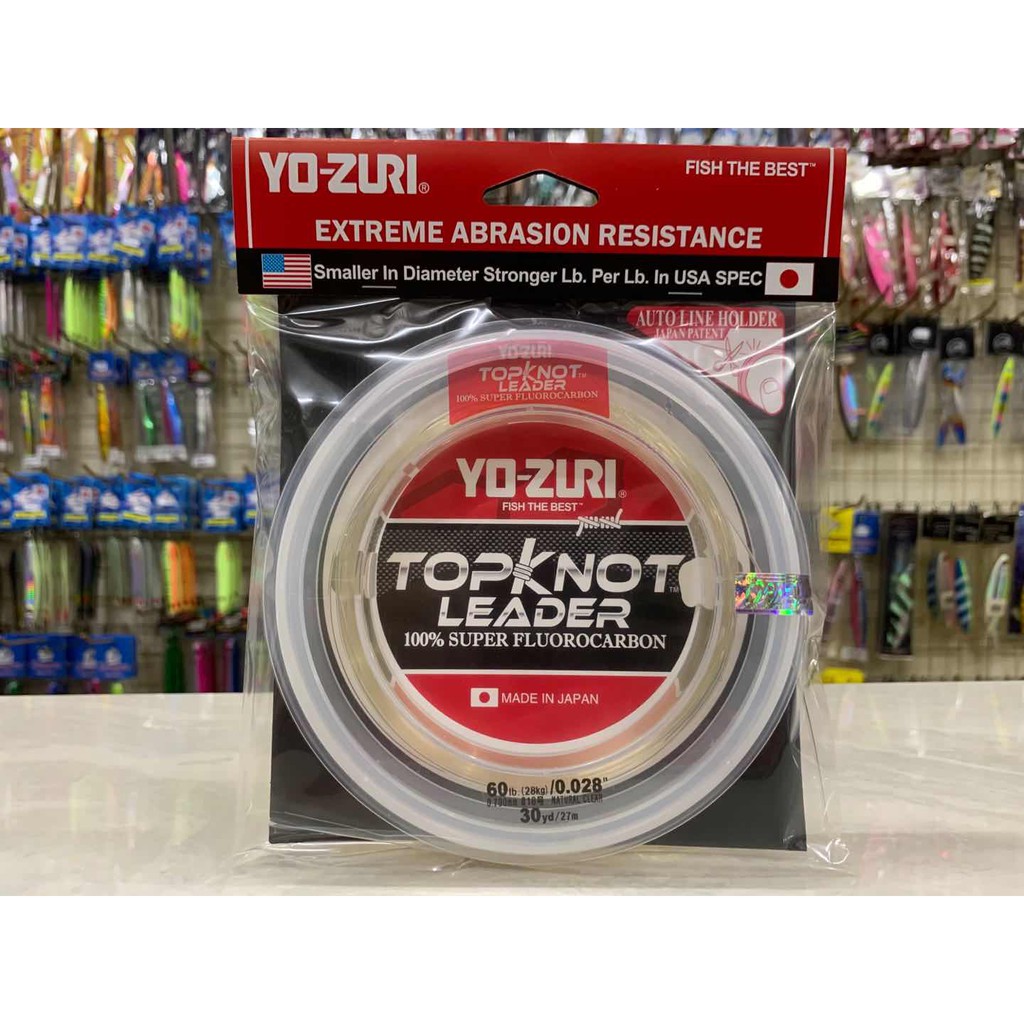 Yozuri TopKnot Leader 100 Super Fluorocarbon 15lb ถึง 80lb