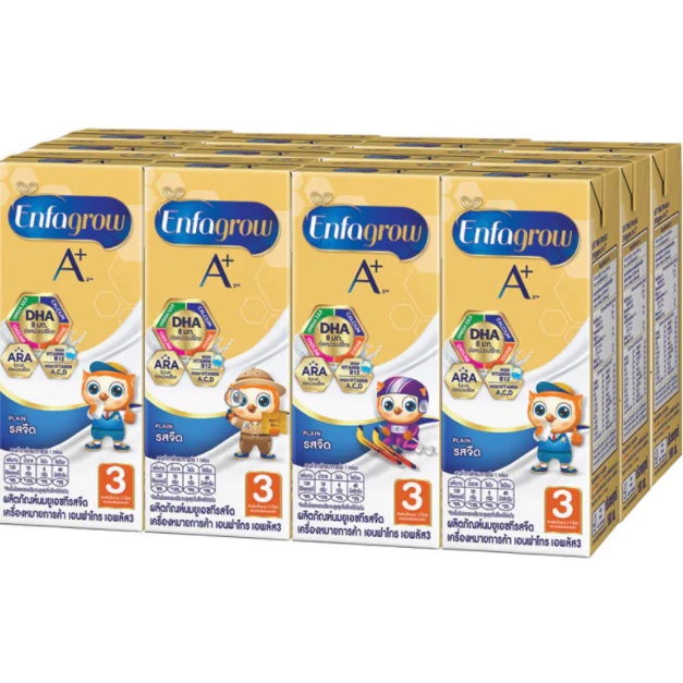 tha-shop-180-มล-x-12-enfagrow-a-uht-เอนฟาโกร-เอพลัส-สูตร-3-รสจืด-นมโคแท้-นมเด็ก-นม-uht-นมกล่อง-นมยูเอชที-นมพร้อมดื่ม