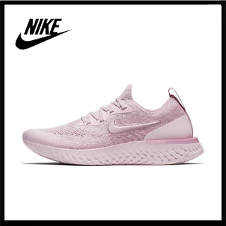 สินค้า ข้อเสนอพิเศษ ของแท้Nike Epic React Flyknit รองเท้าผ้าใบผู้ชายและผู้หญิง