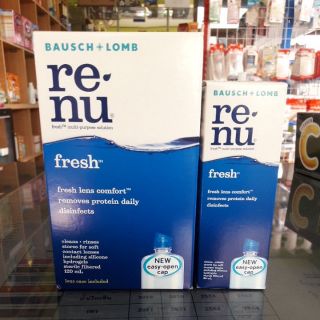 re-nu รีนิว น้ำยาล้างคอนแทคเลนส์