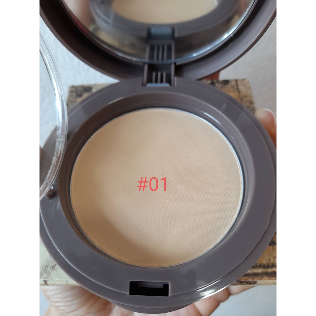 แป้งคุมมันผสมรองพื้น G40 Gina Glam Long Wear Matte Stay Two Way Cake ...