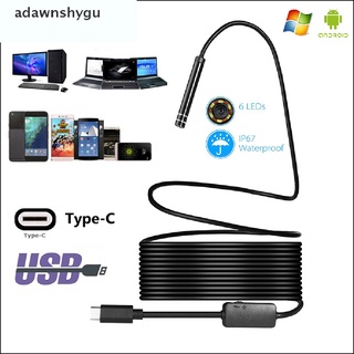 [adawnshygu] กล้องเอนโดสโคป HD USB C Type C สําหรับ Android