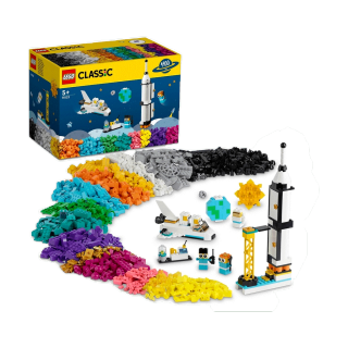 *Online Exclusive* LEGO® Classic 11022 Space Mission Building Kit; Creative Toys for Kids (1,700 Pieces)