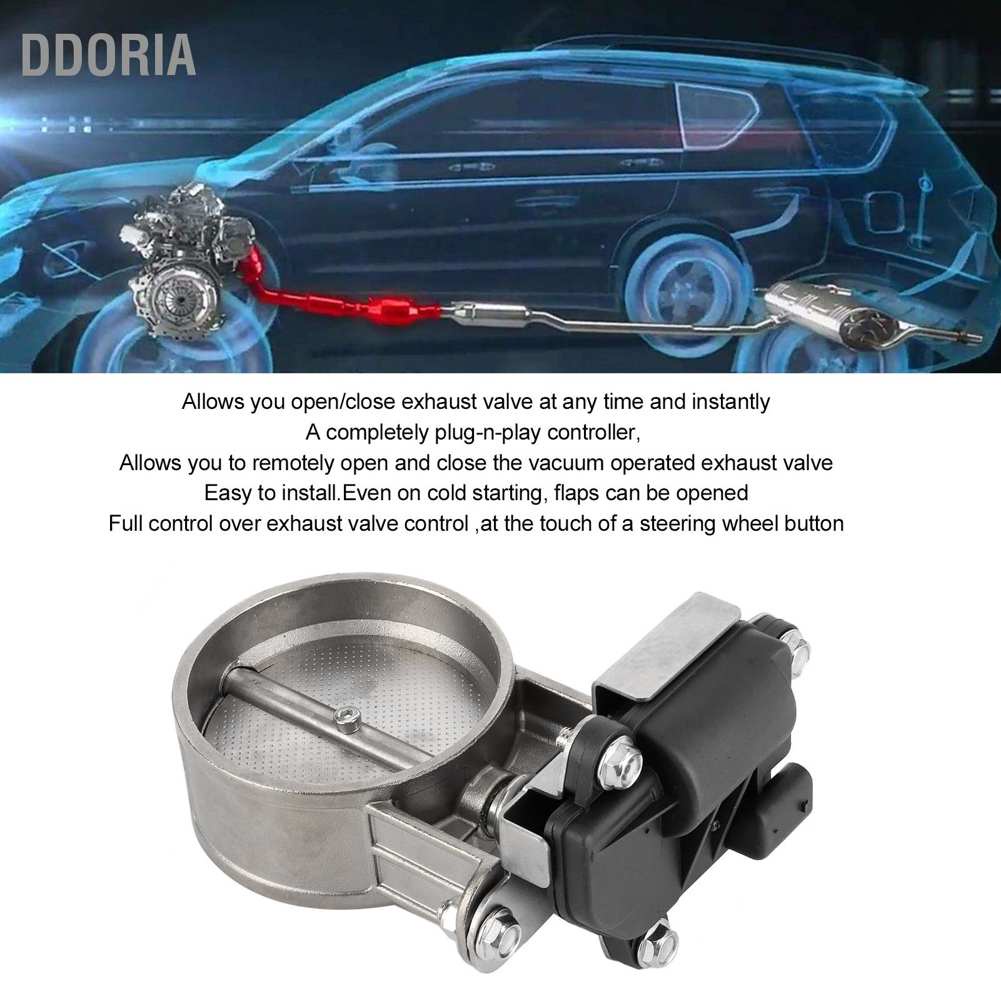 ddoria-ตัวควบคุมวาล์วไอเสีย-แบบไฟฟ้า-แรงดันต่ำ-สําหรับ-catback-downpipe-e82-e88-f2x-f3x