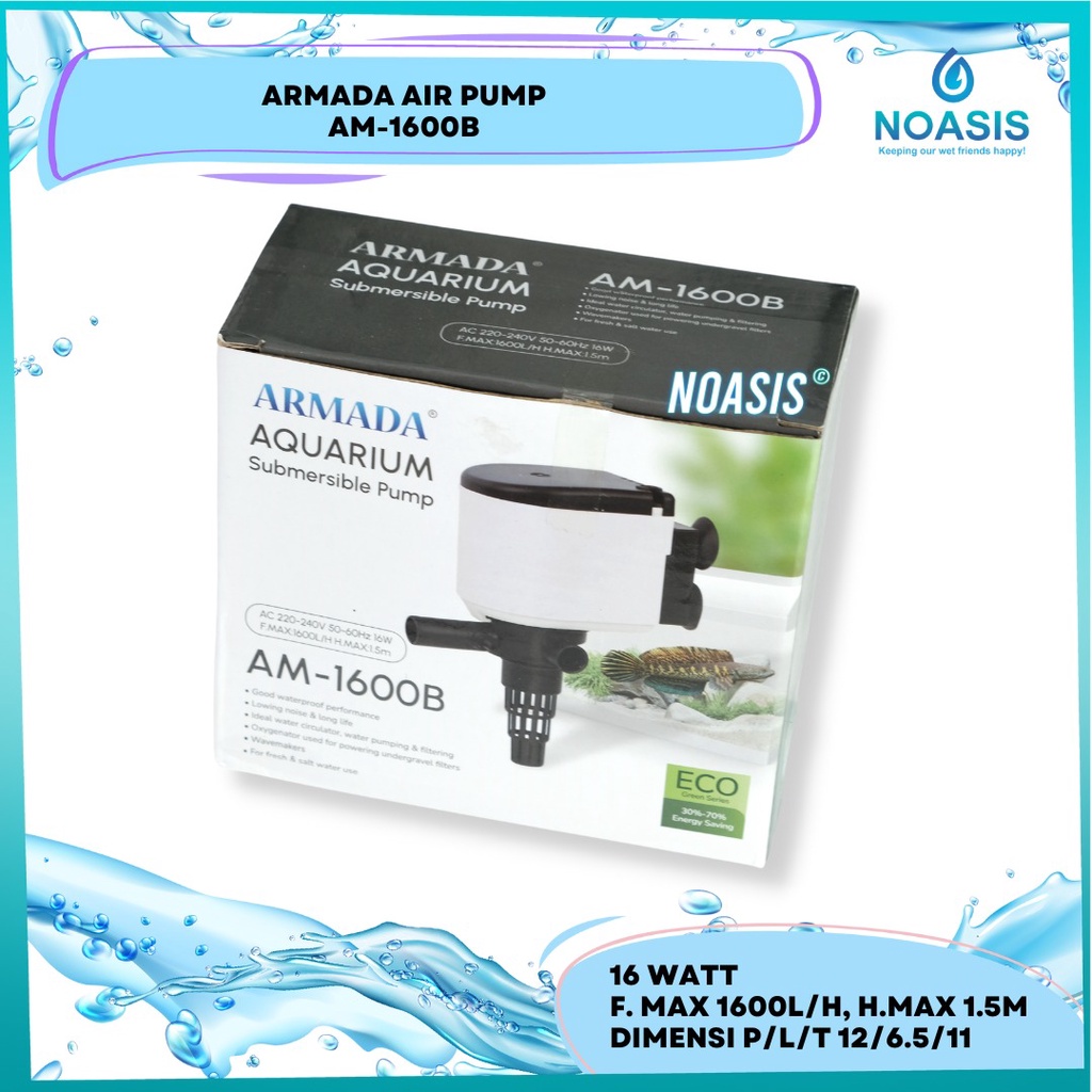 Armada AM 1600 B AM-1600B LOW WATT NOASIS | Shopee Thailand